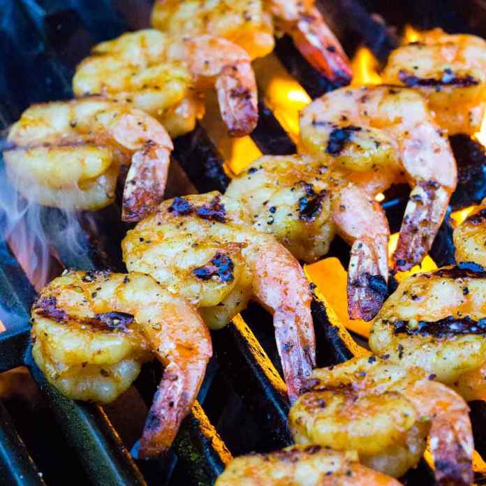 Shrimp skewers